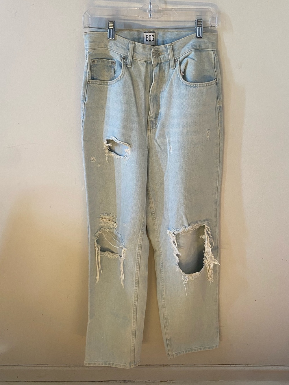 BDG Urban Outfitters High-Rise Baggy Distressed Jeans